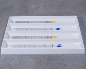 Deep tray for drawer, 30 pipettes